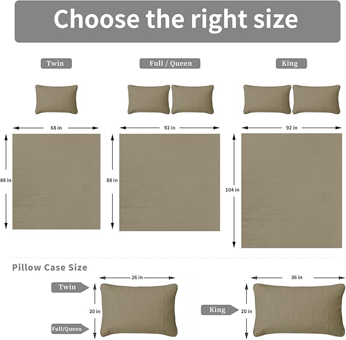 Easy-Going King Size Reversible Quilt Set with 1 Quilt and 2 Pillow Shams, Soft Bed Quilt Cover, Water Resistant Lightweight Microfiber Bedspread, Stain Resistant, Damask-Beige/Beige