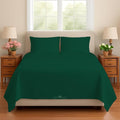 Sleeper Sofa 4 Piece Bed Sheet Set Premium Quality 100% Cotton 500 Thread Count, Smooth & Super Soft Sateen Weave, Extra Soft Bed Sheets, Wrinkle Free, 6 Inch Deep Pocket (Full, Olive)