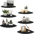 HORLIMER Floating Corner Shelf Wall Mount, Living Room