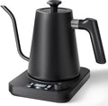 AGORVIO Gooseneck Electric Kettle, ±1°F Temperature Control Electric Kettle, 1.0L 1200W Fast Heating, 24H Keep Warm, 30Min Auto Memory, Food Grade Stainless Steel, Pour Over Kettle for Coffee and Tea