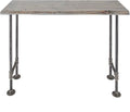 Restore by Pipe DÉCOR Live Edge Wood Console Table 48 in. x 16 in. x 34 in.