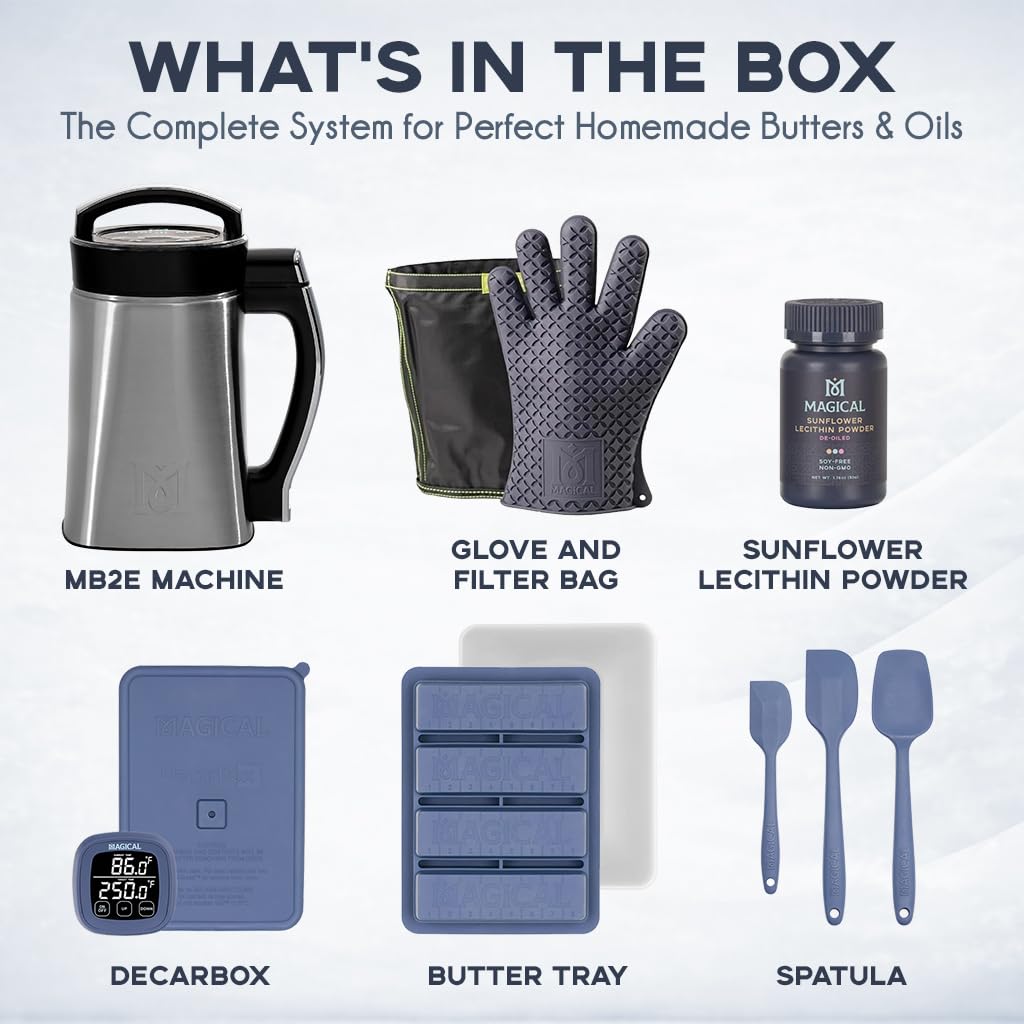 Magical Butter MB2e Butter Bundle - DecarBox, Lecithin & Butter Tray
