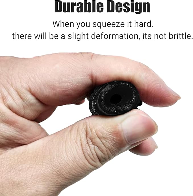 1/2 inch,3/4 inch,1 inch Wall Grommet for Starlink Cables,Starlink Cable Routing Kit,Star Link Accessories,(Black,1/2 inch,1 Pack)