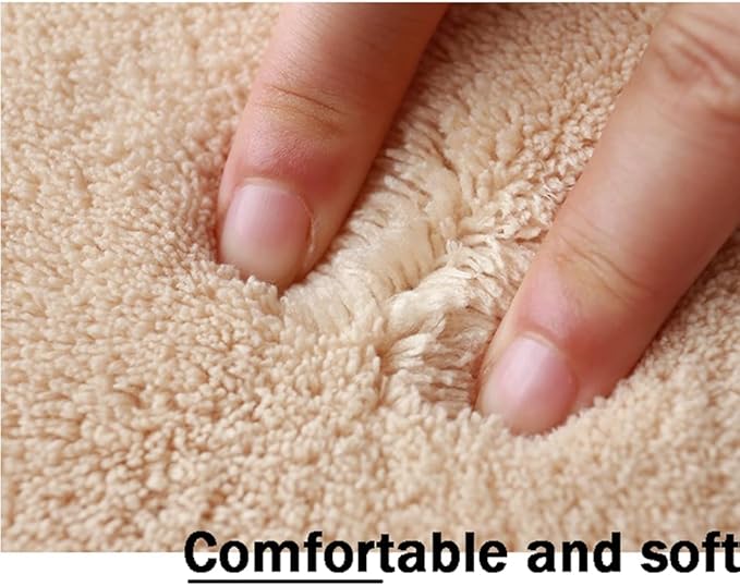 Soft Cashmere Area Rug Luxury Bedside Carpet Bedroom Living Room Mats Solid Color Children's Room Rugs Runner Carpets Indoor Mats Home Décor White Gray Red 5' X 8'