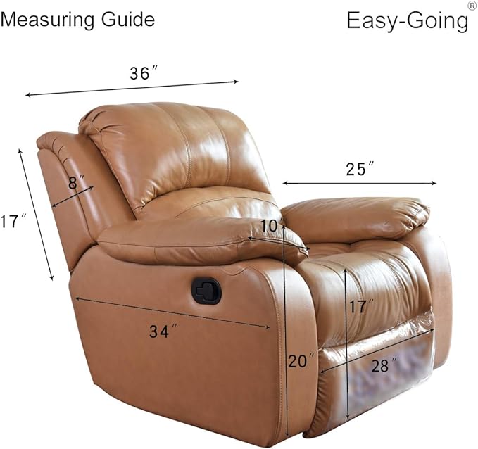 Easy-Going Sofa Slipcover Waterproof Oversized Recliner Chair Cover Non-Slip Fabric Couch Cover for Living Room Washable Furniture Protector for Pets Kids Children Dog Cat (Oversized Recliner, Sand)