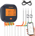 INKBIRD WiFi Meat Thermometer IBBQ-4T, Wireless BBQ Thermometer for Smoker