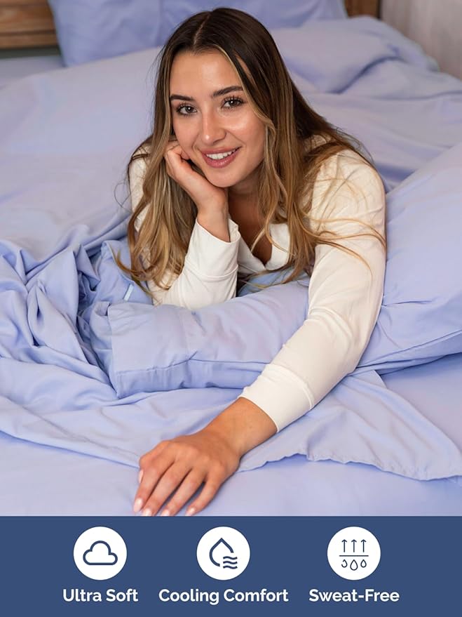 Extra Deep Pocket Twin XL Sheets - 3 Piece Breathable & Cooling Bed Sheets - Hotel Luxury Bed Sheet Set - Soft, Wrinkle Free & Comfy - Easily Fits Extra Deep Mattresses - Deep Pocket Lavender Sheets