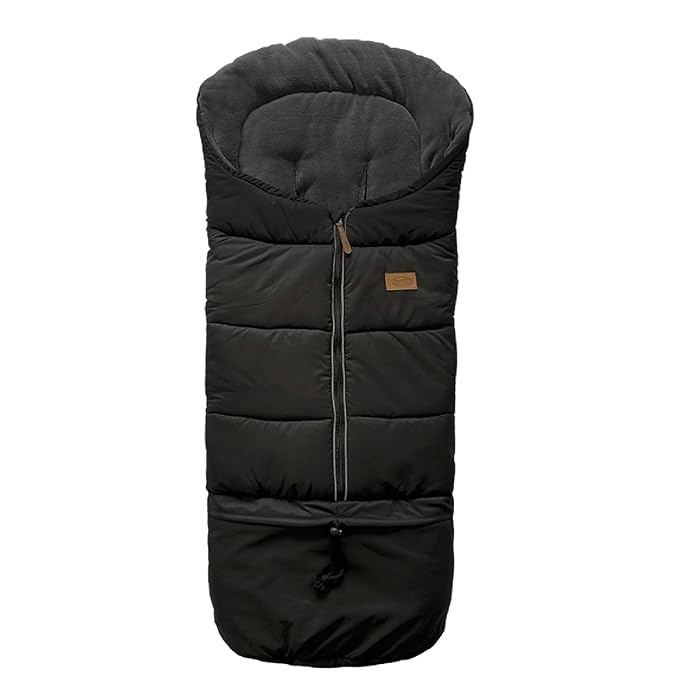 Length Ajustable Waterproof Stroller Winter Cover for All Stroller, Universal Stroller Winter Bunting Bag XL,Good for Infant to Y5 pre-School Kids