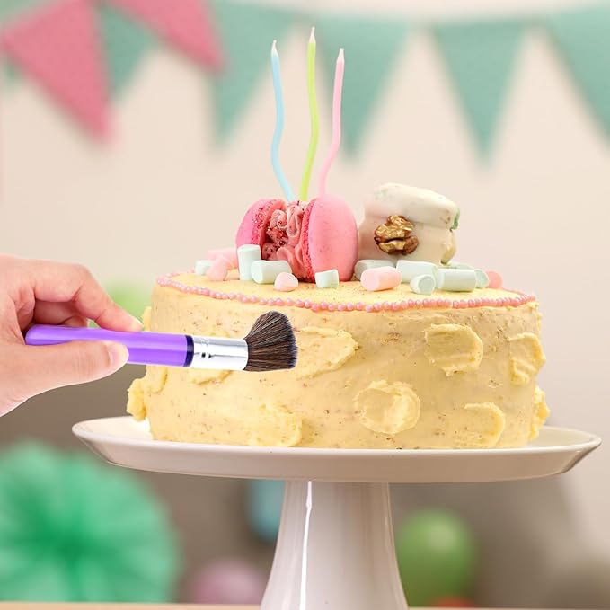 9 Pieces Candy Cookie Decoration Brush Cake Decorating Brushes Tools Set