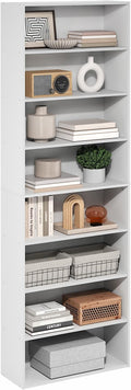 Furinno Basic Book Shelf, 8-Tier Bookcase