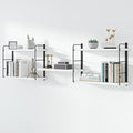 MXCSE Wall Shelves, Wall Mounted Bookshelves, DIY Floating Shelves