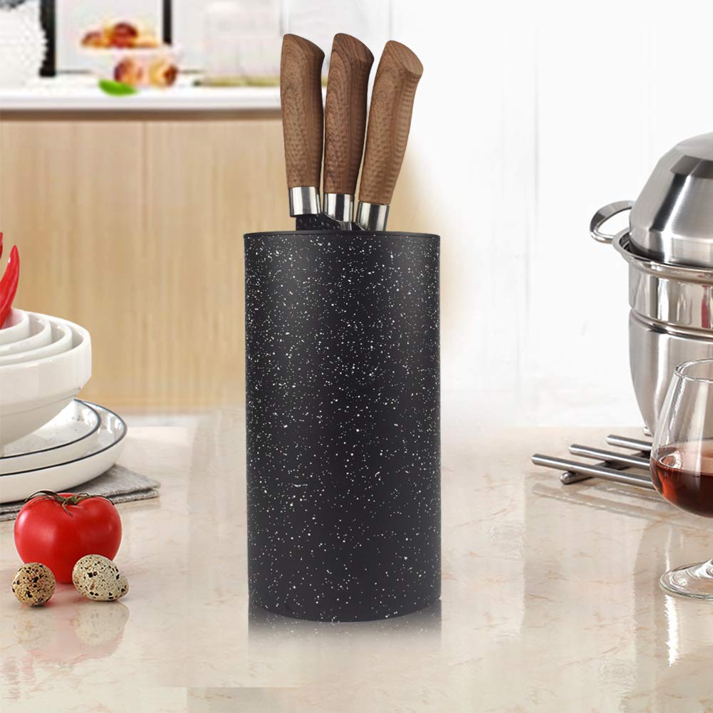Toosbuc Universal Knife Block Without Knives for Kitchen Countertop