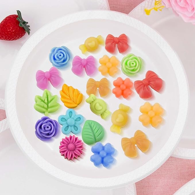 Flower Molds Silicone for Chocolate, Candy, 2 Pcs, 36-Cavity