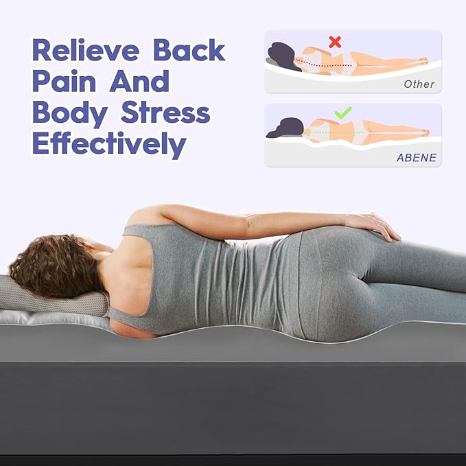 ABENE Mattress Topper for Back Pain Relief, Extra Thick Mattress Pad Pillowtop, Soft Mattress Protector Cover with 8"-21" Deep Pocket, Overfilled Down Alternative Filling (Gray, California King)
