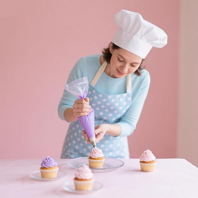 Karebeen Piping Bags and Tips Set, Pastry Bag Cakes Decorating Supplies Kit