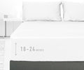 Sunflower Queen Fitted Sheet, 1-Piece Extra Deep Pocket Fitted Bottom Sheet 22", 100% Cotton Sateen Soft Breathable, White