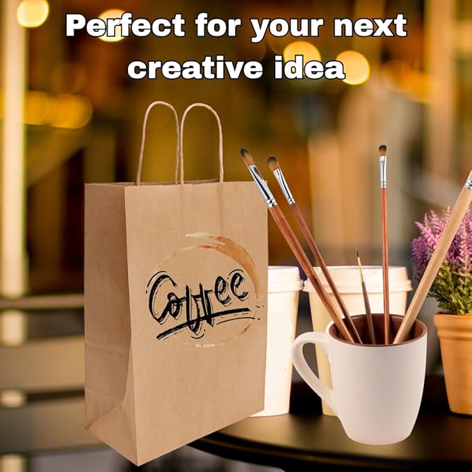 ASSUREPAK Kraft Paper Bags, 16" x 6" x 19", 110 GSM, 200 Count