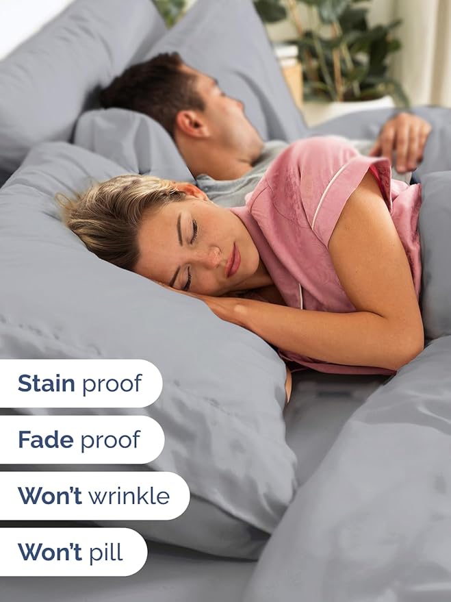 Extra Deep Pocket Twin Sheets - 3 Piece Breathable & Cooling Bed Sheets - Hotel Luxury Bed Sheet Set - Soft, Wrinkle Free & Comfy - Easily Fits Extra Deep Mattresses - Deep Pocket Steel Blue Sheets