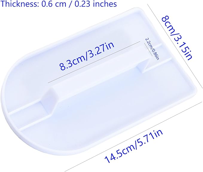 MEYIART 2 PCS Fondant Smoothing,Cake Decoration Icing Smoother