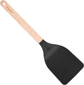 Epicurean Gourmet Series Med Nylon Turner, Spatula, Serving Tool-Natural Handle with Black Head