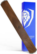 DALSTRONG Magnetic Knife Holder Wall - Premium North American Walnut Wood - Knife Magnetic Strip - Aluminum Frame - 18" x 2.5" - Powerful Magnet Kitchen Bar - Easy Mount - Safely Display your Knives