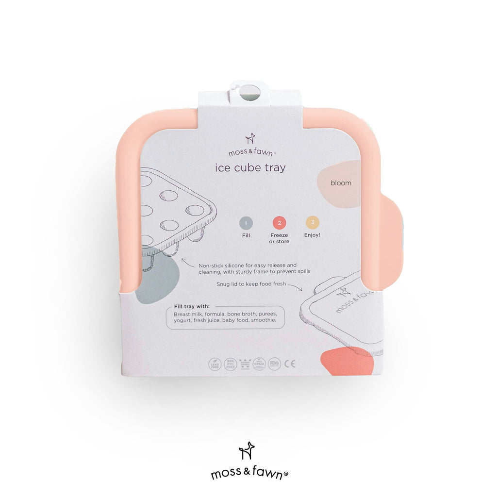 Moss and Fawn Ice Cube Tray - Breast Milk Popsicle Mold - Fern