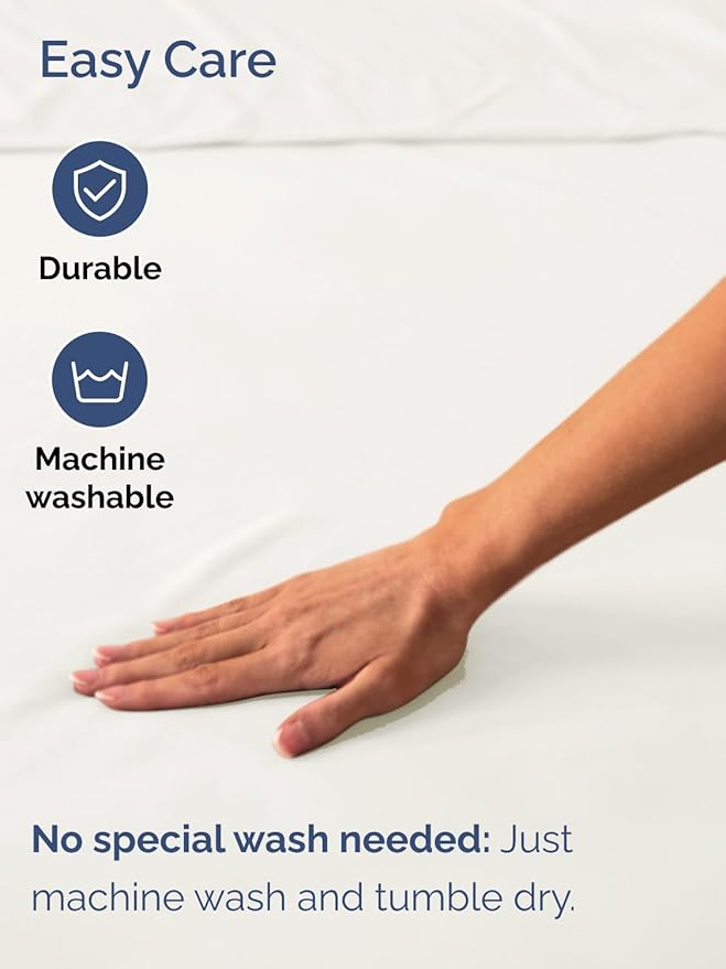 Extra Deep Full Fitted Sheet - Hotel Luxury Single Fitted Sheet Only - Easily Fits 18 inch to 24 inch Mattress - Ultra Soft, Wrinkle Free with Extra Deep Pockets - Breathable & Comfy - Antique White