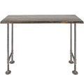 Restore by Pipe DÉCOR Live Edge Wood Console Table 48 in. x 16 in. x 34 in.