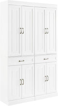 Crosley Furniture Stanton 2-Piece Pantry Storage Cabinet Set