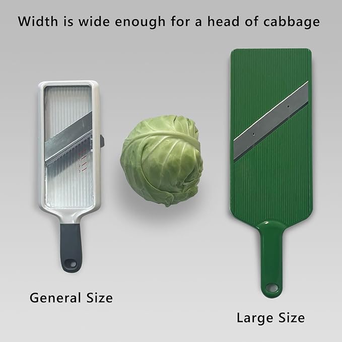 RCOAIMT Large Cabbage Shredder 1mm Ultra-Thin Mandoline Slicer