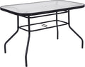 Flash Furniture Tory Rectangle Patio Table
