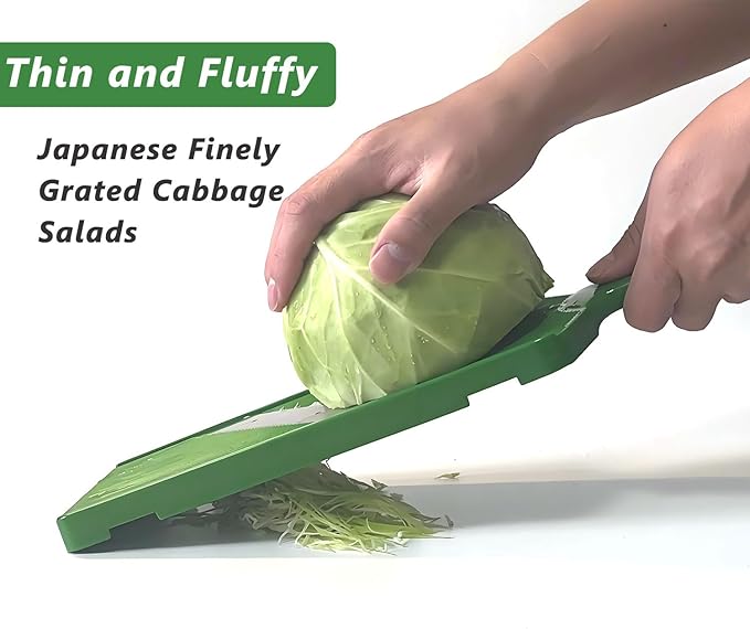RCOAIMT Large Cabbage Shredder 1mm Ultra-Thin Mandoline Slicer