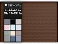 URMONA 22'' x 19'' Waterproof Silicone Under Sink Mat Cabinet and Counter Protector, Shelf Liner for Kitchen and Bathroom, Storage and Organizers, Litter Mat, Pet Cat Puppy Essentials(Brown)