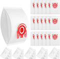 20 Pack 3D Airclean FJM Vacuum Cleaner Bags for Miele FJM Vacuum Cleaner