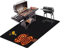 THMINS 90x48 Inches Extra Large Under Grill Mat for Outdoor BBQ