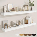 fuqing Floating Shelves for Wall, Wall Mounted Wood Floating Shelf