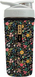 Sok It BotlSok Protein Blender Shaker Bottle Sleeve Insulated Neoprene Cover (English Garden Picnic, Fits 28oz Blender)