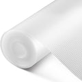 Shelf Liner, Drawer Liner, 17.7 Inches x 20 FT Cabinet Liner for Kitchen Cabinets Non-Adhesive Shelf Liners, Waterproof Shelf Paper with Non-Slip, Durable Liners, Clear
