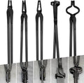 V-SEK Blacksmith Tongs - V-Bit, Flat, Blade, Square Jaw, Wolf Jaw (5PCS)