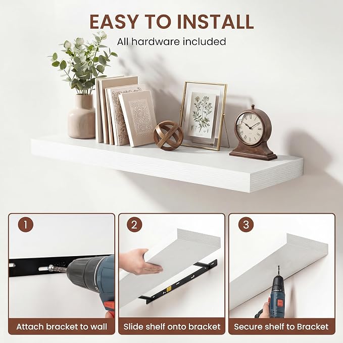 Dreamland 55 Inches Floating Shelves