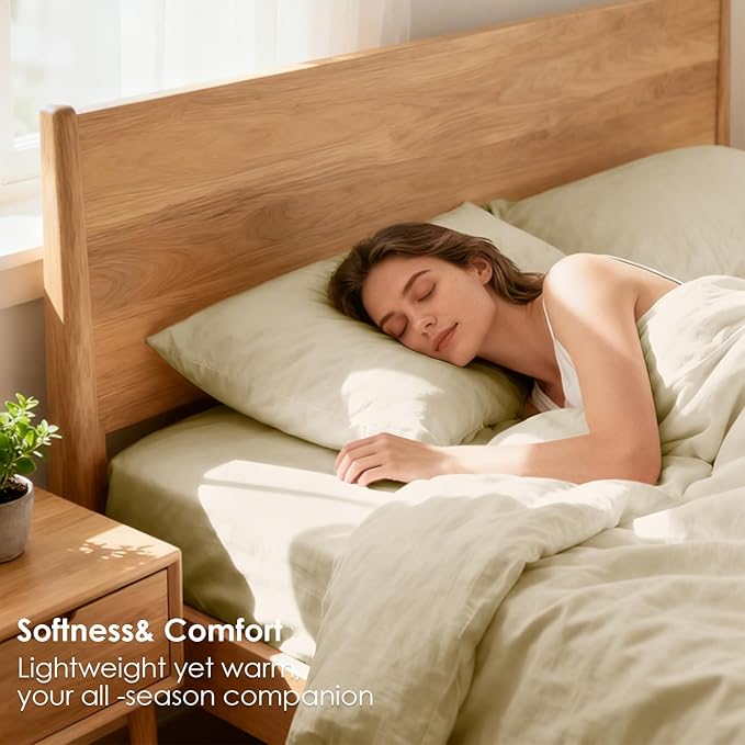 Silky Soft Twin XL Sheet Set - Luxury 3 Piece Breathable Cooling Microfiber Sheets, 16" Deep Pocket Easy Care Wrinkle Free Bedding Sheet and Pillowcase Set, Beige