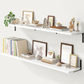 Fun Memories Deep Floating Shelves, 55W x 8D Floating Shelves Set of 2