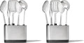 OXO Stainless Steel Kitchen Tools | Prep & Serve | Modern Style | 6-Piece Set | Pack of 2