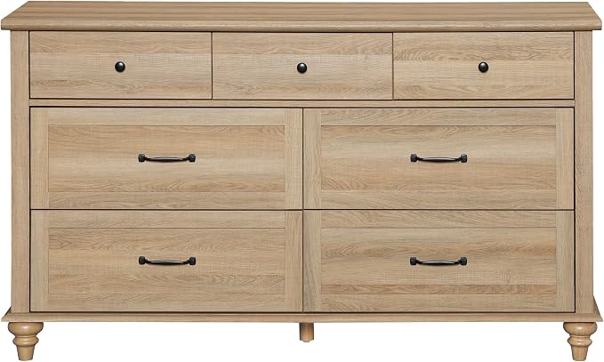 WAMPAT Farmhouse 7 Drawers Dresser