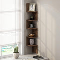 Furinno Rossi 5-Tier Floating Corner Shelf