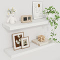 Fun Memories Floating Shelves for Wall, 22.5" Rustic Wood Deep Wall Mounted