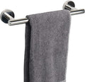 TocTen Bath Towel Bar - Thicken SUS304 Stainless Steel Bathroom Towel Holder, Towel Rod for Bathroom Heavy Duty Wall Mounted Towel Rack Hanger (12IN, Chrome)