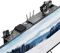CABTE Adjustable Steel TV Top Shelf, Floating TV Stand, Universal Monitor Shelf