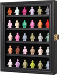 VERANI Minifigures Miniature Display Case Collectibles Display Box Wall Mount