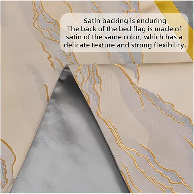Bed Runner for Guest Room，Luxury Bed Runner，Wedding Bed Runner，Embroidered Bed Runner，Breathable Washable，Hotel Decor，Bed Decorations ，for Home Hotel Decorations(E,50 * 210cm)